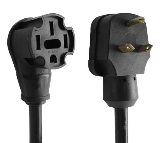16-00554 – AP PRODUCTS Power Cord Adapter, For Connecting RV Power Inlet To Generator Power Source 30 Amp Plug And 50...